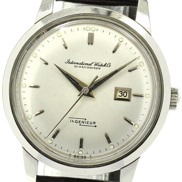IWC SCHAFFHAUSEN In junior cal.8531 date Silver Dial Automatic Men's - Picture 4 of 13